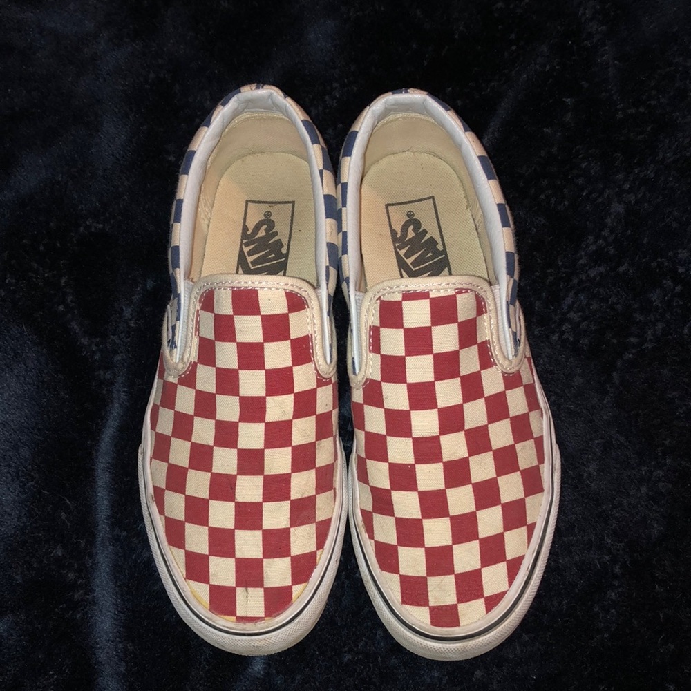 Checkered Vans